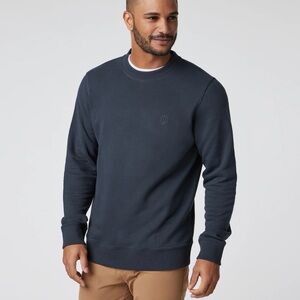 Vuori Men's Dark Blue Crewneck Sweatshirt